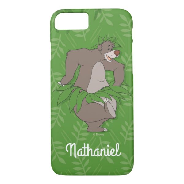 The Jungle Book Baloo with Grass Skirt | Your Name Case-Mate iPhone Case