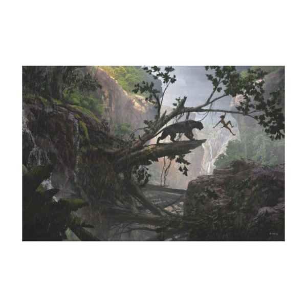 The Jungle Book | Mystery of the Jungle Canvas Print