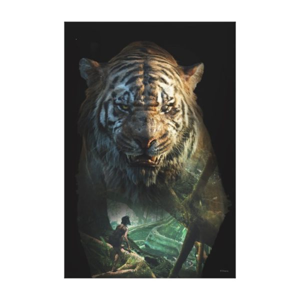 The Jungle Book | Shere Khan & Mowgli Canvas Print