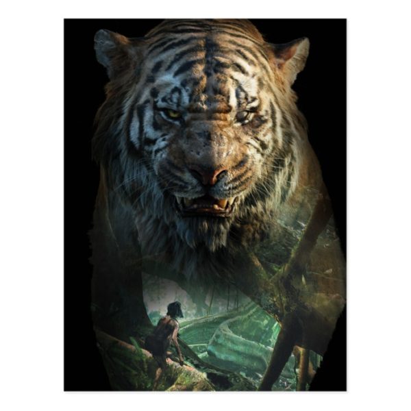 The Jungle Book | Shere Khan & Mowgli Postcard