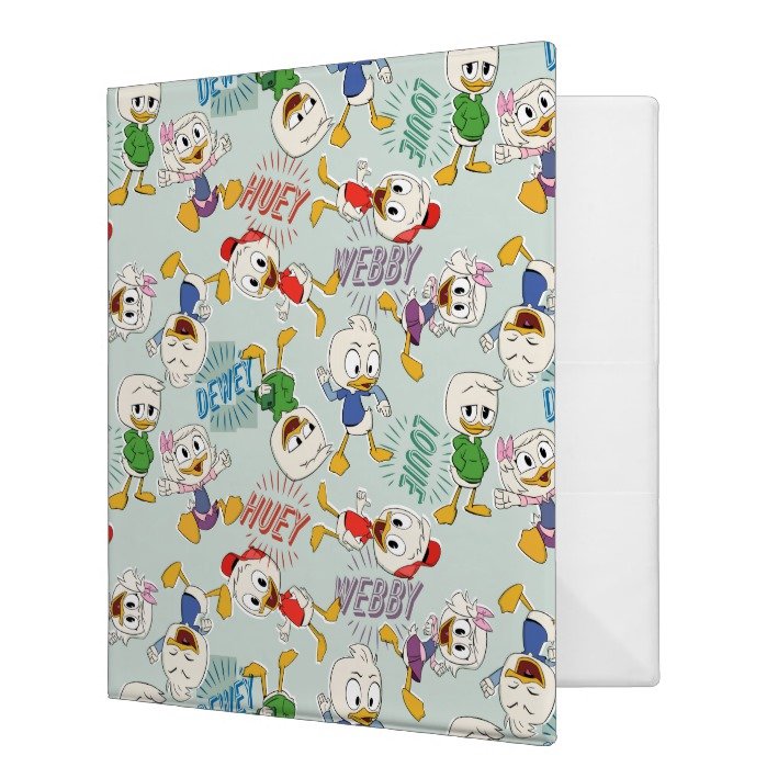The Kids are Back in Town Pattern 3 Ring Binder