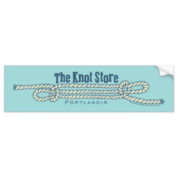 The Knot Store Bumper Sticker