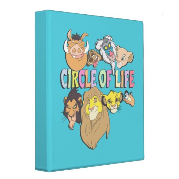 The Lion King | Circle of Life 3 Ring Binder