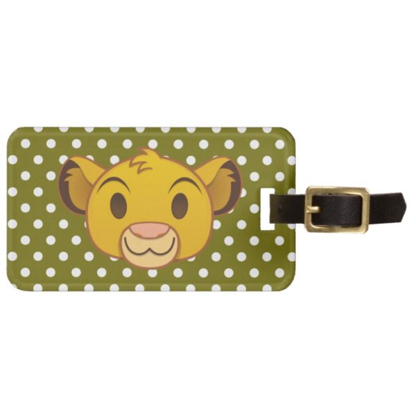 The Lion King | Simba Emoji Bag Tag