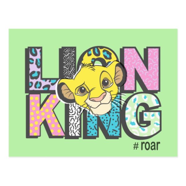 The Lion King | Simba #Roar Postcard