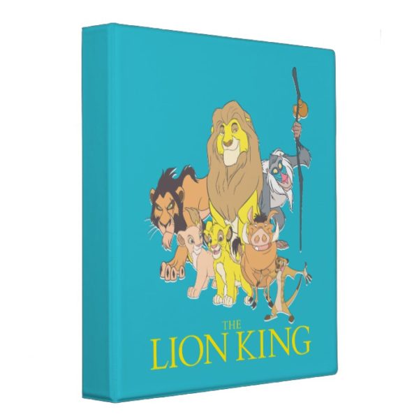 The Lion King | Title & Characters 3 Ring Binder