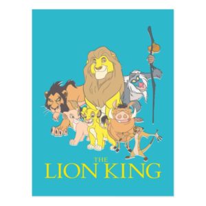 The Lion King | Title & Characters Postcard