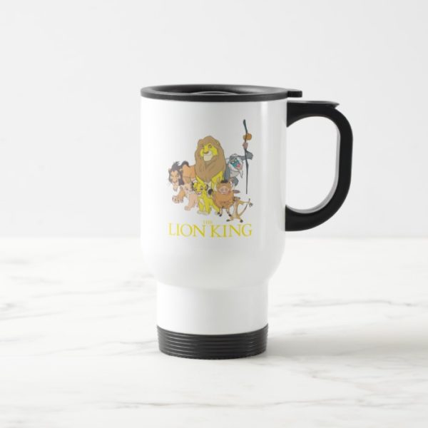 The Lion King | Title & Characters Travel Mug