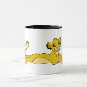 The Lion King's Simba lays down Disney Mug