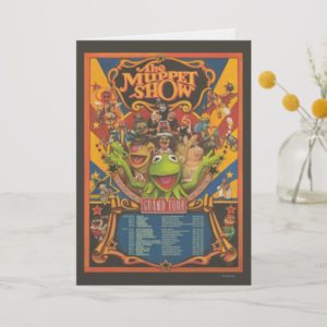 The Muppet Show - Grand Tour Poster Card
