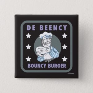 The Muppets | De Beency Bouncy Burger Logo Pinback Button