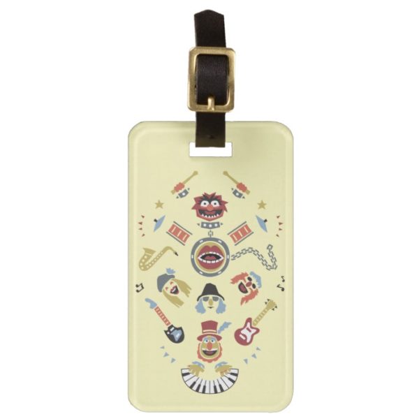 The Muppets Electric Mayhem Iconic Shape Graphic Luggage Tag