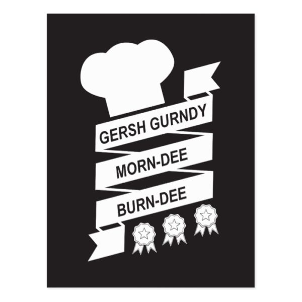 The Muppets | Gersh Gurndy Morn-Dee Burndee Postcard