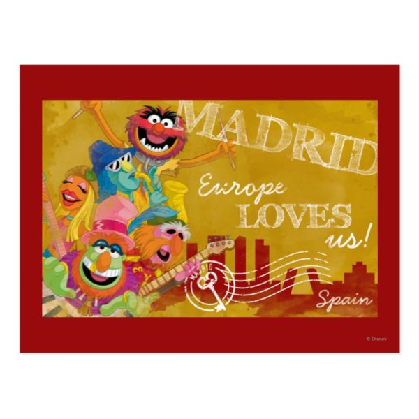 The Muppets - Madrid, Spain Poster Postcard