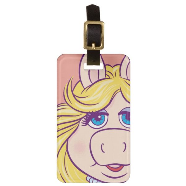 The Muppets Miss Piggy Face Disney Luggage Tag
