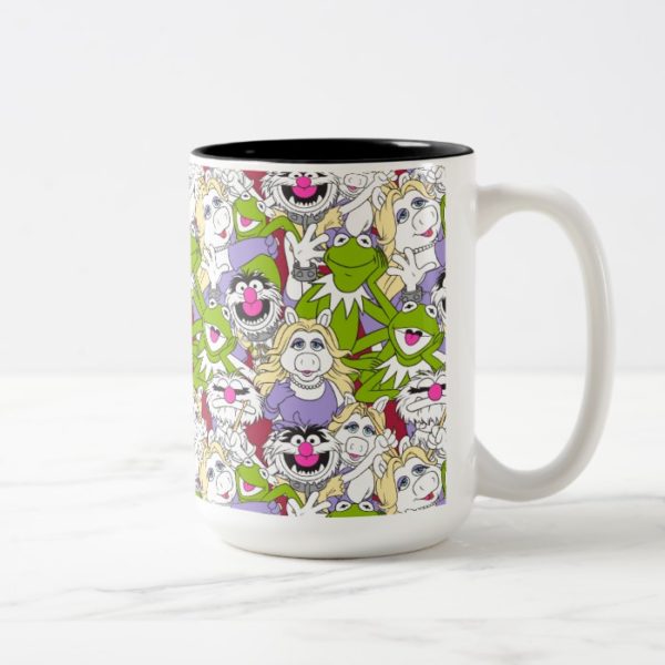 The Muppets | Oversized Pattern Two-Tone Coffee Mug