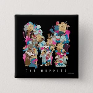 The Muppets | The Muppets Monogram Button