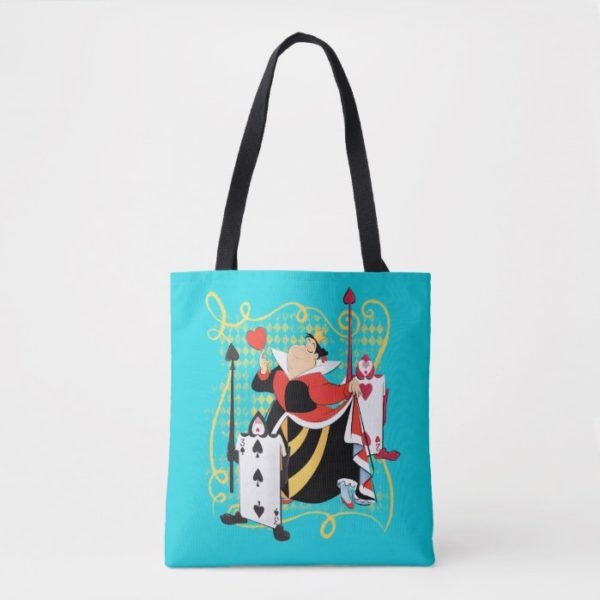 The Queen of Hearts | The Queen's Card Soldiers Tote Bag
