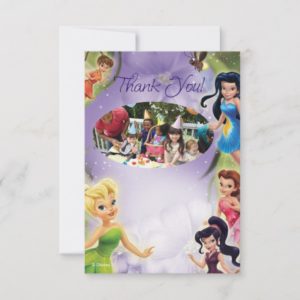 Tinker Bell 2 Birthday Thank You Cards