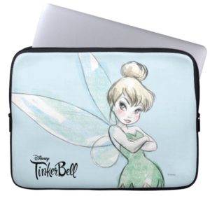 Tinker Bell | Arms Crossed Pastel Computer Sleeve