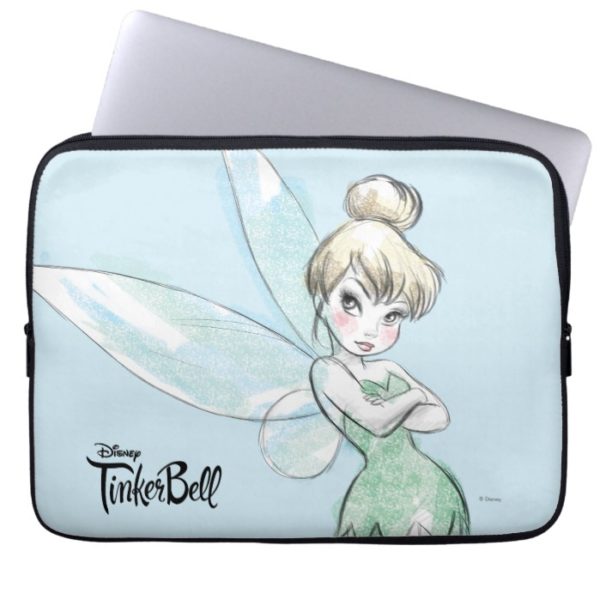 Tinker Bell | Arms Crossed Pastel Computer Sleeve