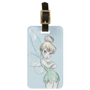 Tinker Bell | Arms Crossed Pastel Luggage Tag