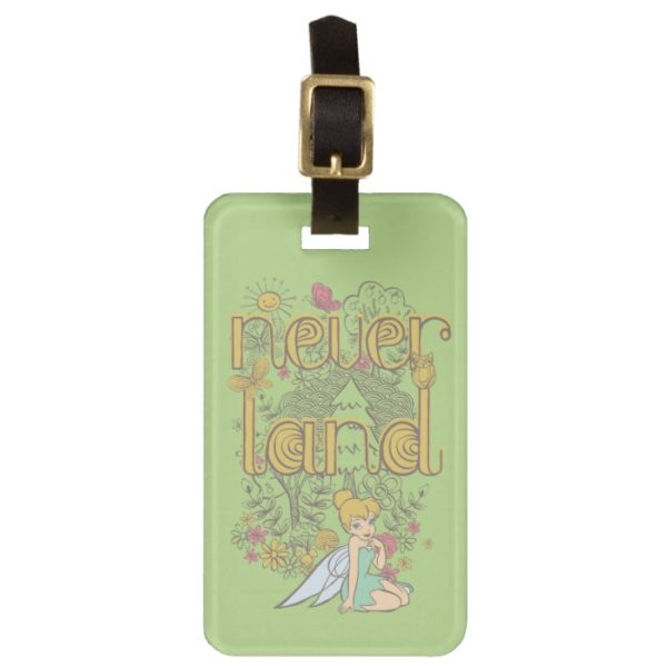 Tinker Bell in Neverland Forest Luggage Tag