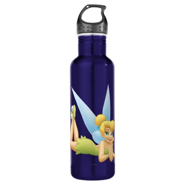 Tinker Bell Laying Down Stainless Steel Water Bottle