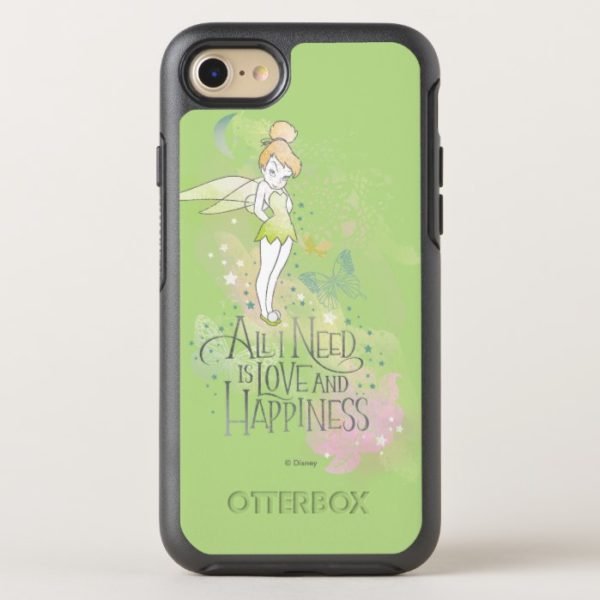 Tinker Bell Love And Happiness OtterBox iPhone Case