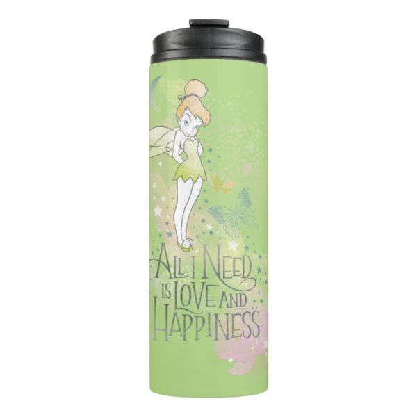 Tinker Bell Love And Happiness Thermal Tumbler