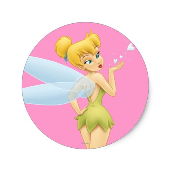Tinker Bell Pose 1 Classic Round Sticker