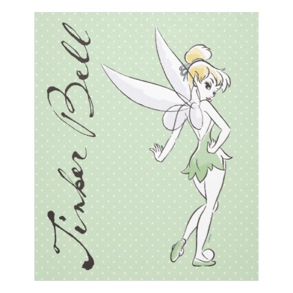 Tinker Bell | Pretty Little Pixie Fleece Blanket
