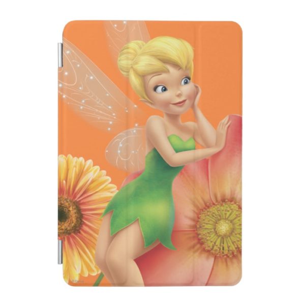 Tinker Bell Resting on Flowers iPad Mini Cover