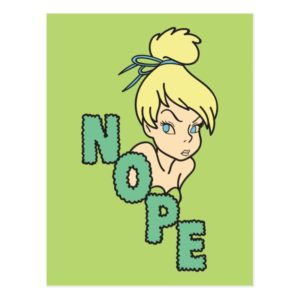 Tinker Bell | She Says Nope Postcard