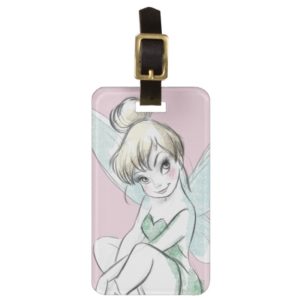 Tinker Bell | Sitting Pastel Luggage Tag