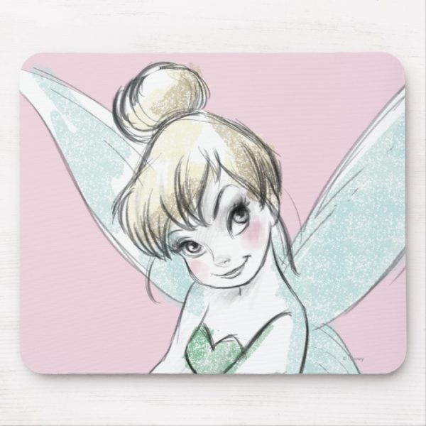 Tinker Bell | Sitting Pastel Mouse Pad