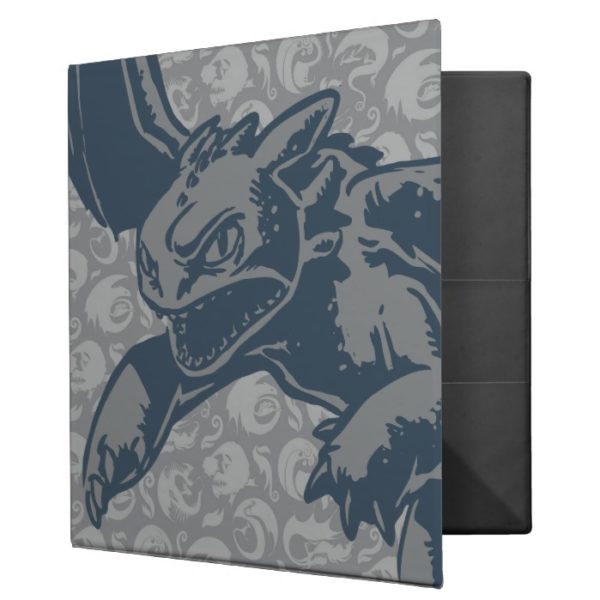 Toothless Character Art 3 Ring Binder