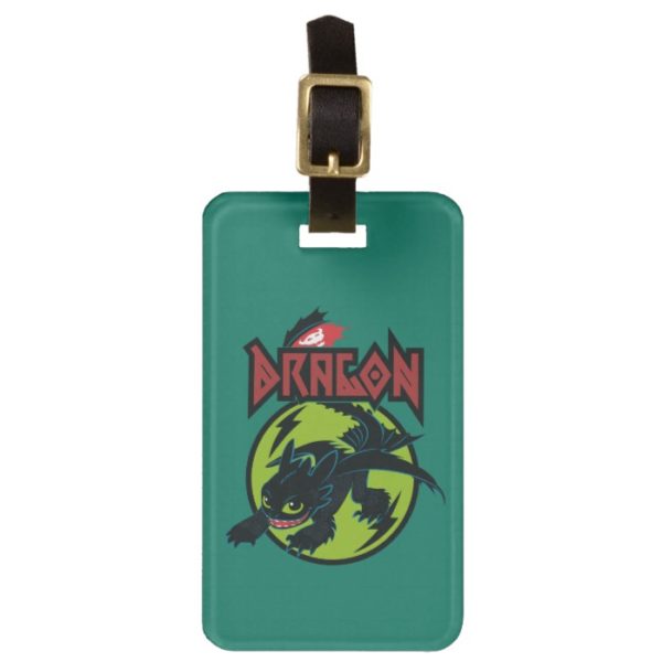 Toothless "Dragon" Runic Graphic Bag Tag