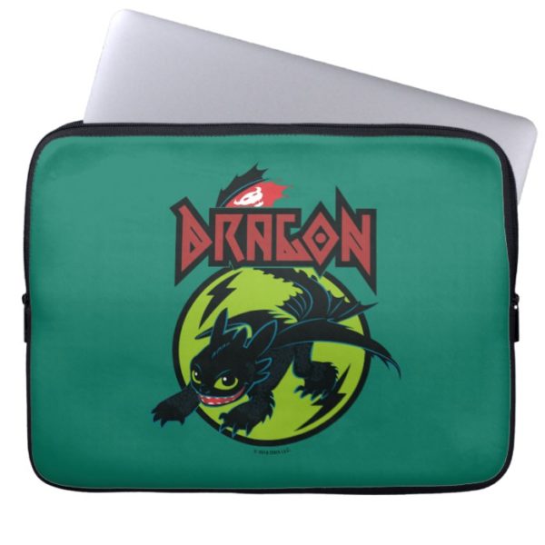 Toothless "Dragon" Runic Graphic Computer Sleeve