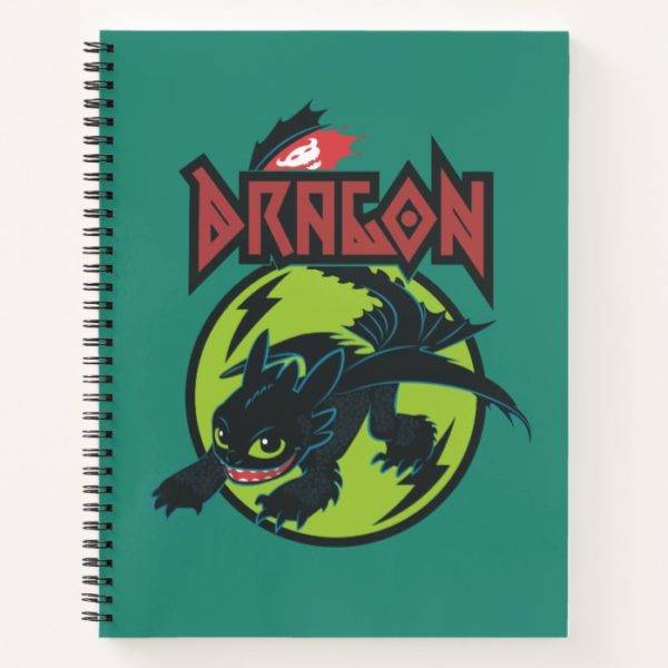 Toothless "Dragon" Runic Graphic Notebook