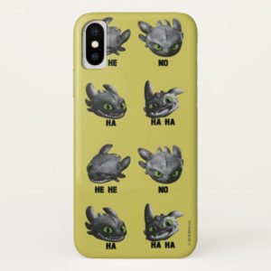 Toothless Face Expression Chart Case-Mate iPhone Case