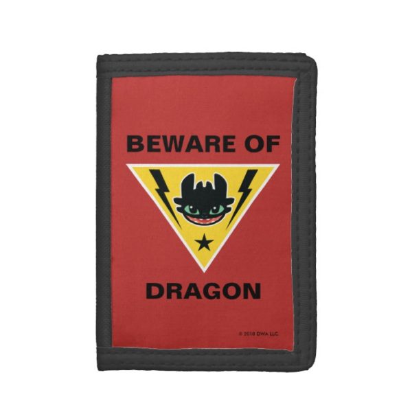 Toothless Lightning Icon Trifold Wallet
