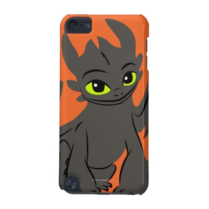 Toothless Sitting Illustration iPod Touch (5th Generation) Cover