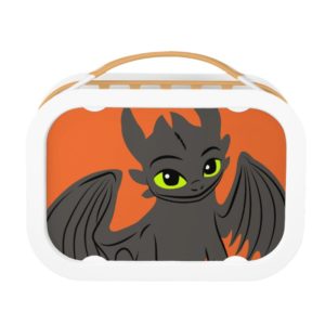Toothless Sitting Illustration Lunch Box