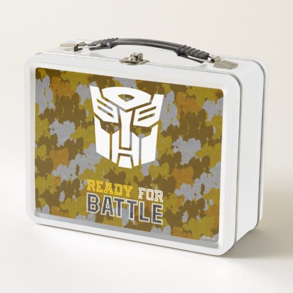 Transformers | Autobot Ready For Battle Camo Metal Lunch Box