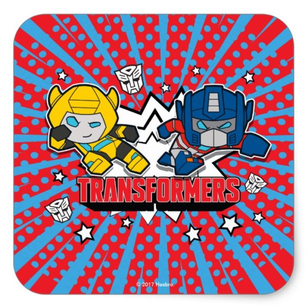 Transformers | Autobots Graphic Square Sticker