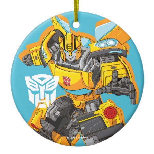Transformers | Bumblebee Reach Pose Ceramic Ornament