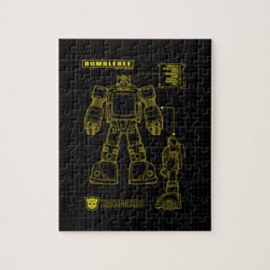 Transformers | Bumblebee Schematic Jigsaw Puzzle