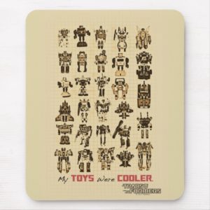 Transformers | My Toys Were Cooler Mouse Pad