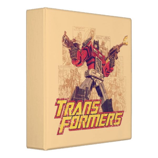 Transformers | Optimus Prime - Comic Book Sketch Binder